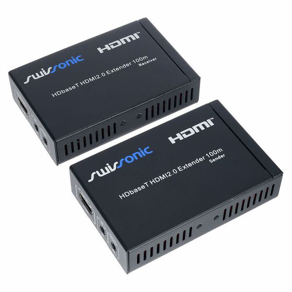 Swissonic HDbaseT HDMI2.0 Extender 100m