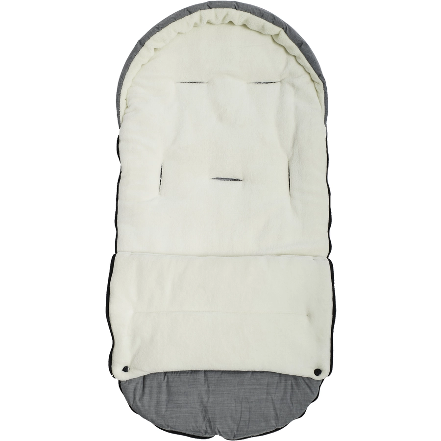 Altabebe Winterfußsack für Kinderwagen und Buggy Hellgrau-Whitemash