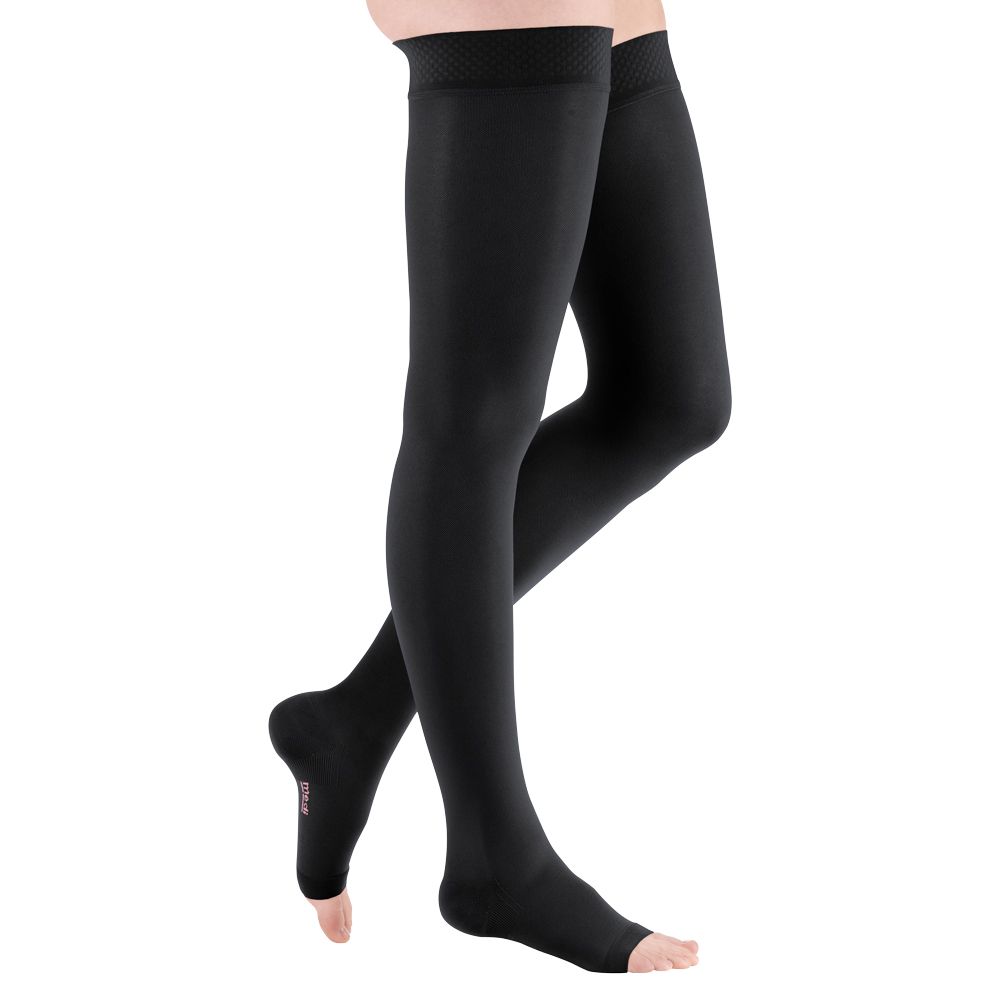 mediven plus CCL2 AG Schenkelstrümpfe normal (72-83 cm) o. Fußspitze Trikotabschlussrand