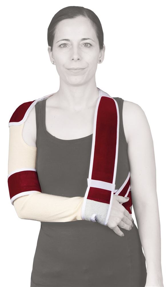 Homed Gilchrist Bandage M bordeaux 1 Stk
