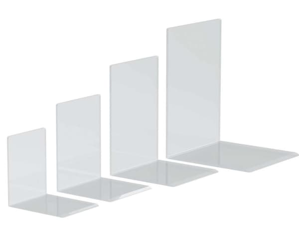 MAUL 3513905, Gjennomsiktig, Akryl, 4 mm, Blank, 150 x 160 x 210 mm, 2 stykker