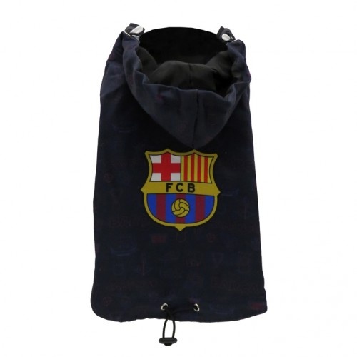 Capa de chuva para cães do FC Barcelona, multicolorida