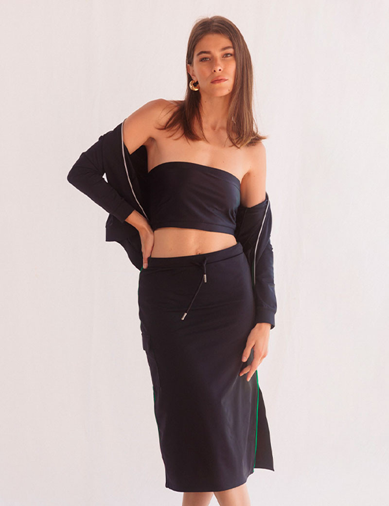 HBT BASICS STREET | WILMA JUPE NOIRE