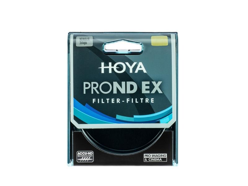 Hoya Graufilter PRO ND EX 8 – 77 mm ND Filter mit dreistufiger Lichtreduzierung
