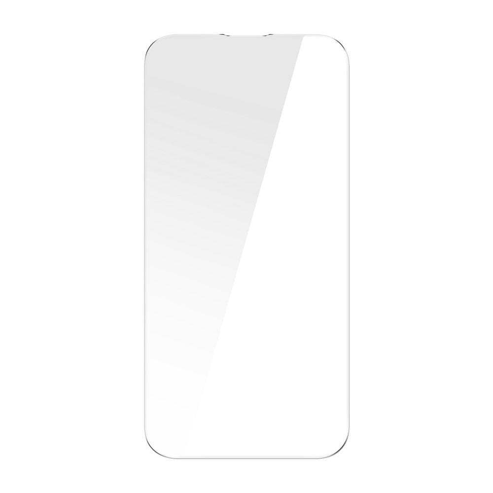 (2er Set) Baseus - iPhone 14 Pro Max Vollbild Panzer Display Schutz Montagerahmen - Transparent