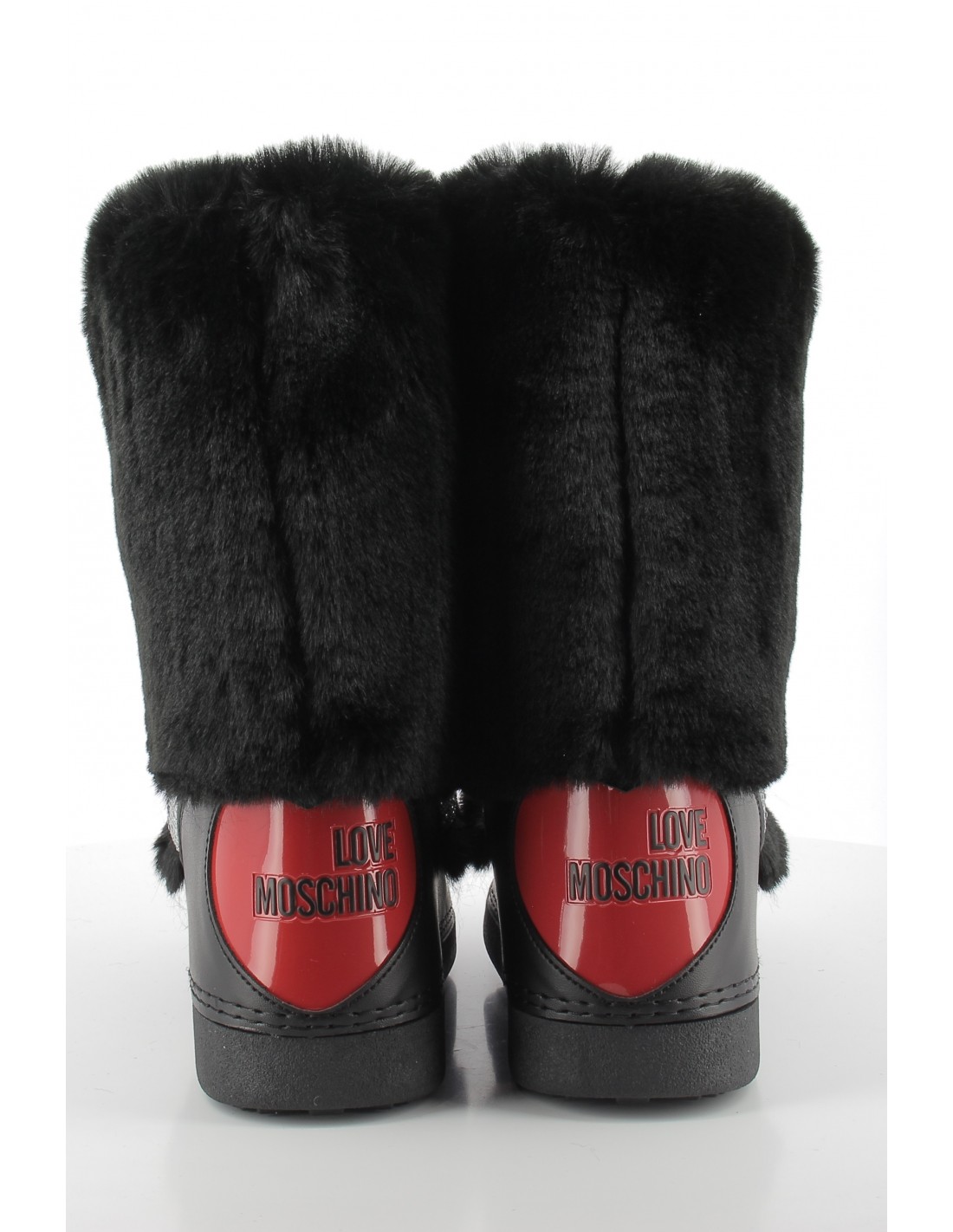 moschino love Bottes Femme Après-Ski Noir