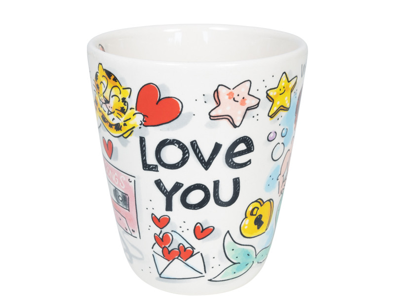 Beker 0.35l Valentijn Love you