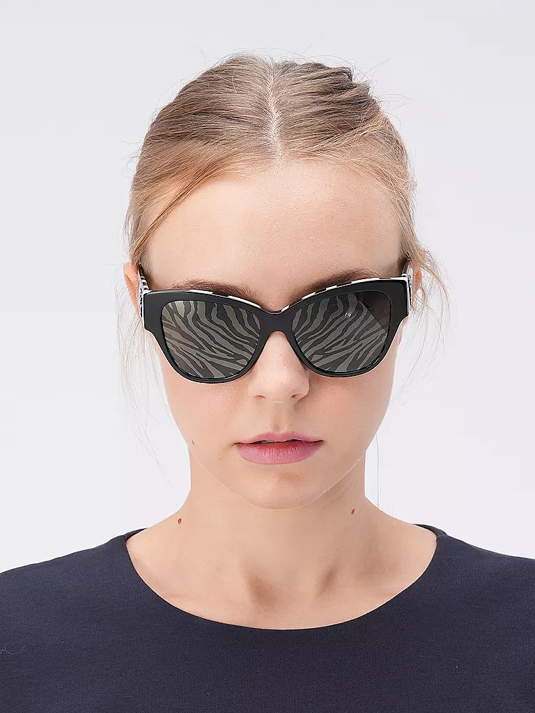 DOLCE&GABBANA Sonnenbrille DG4449/54 schwarz
