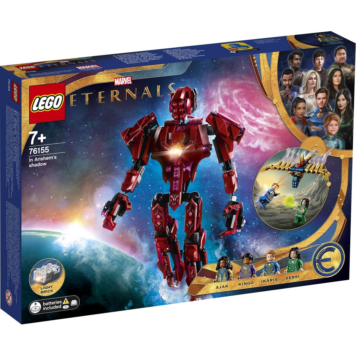 Dans l’ombre d’Arishem LEGO Marvels Eternals 76155