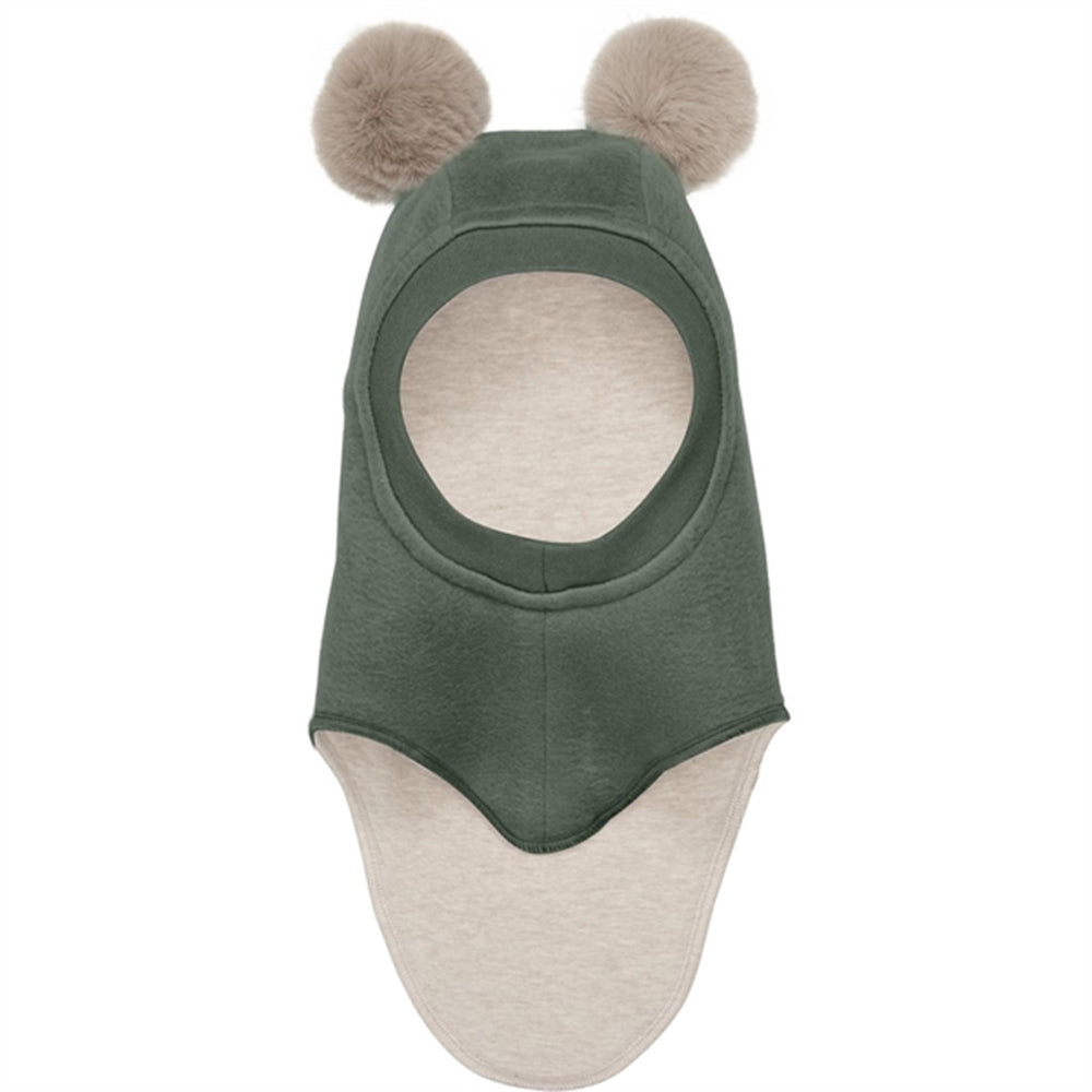 X Luksusbaby Bomuld Fleece Elefanthue Climbing Ivy
