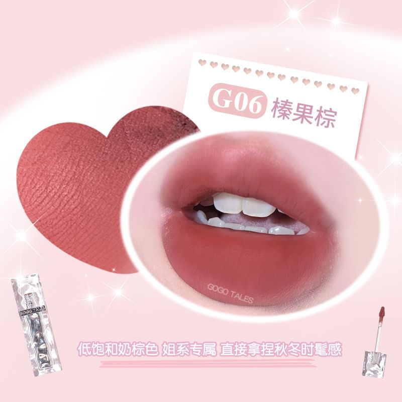 GOGO TALES - Dikke Mist Lip Glaze (5-8)