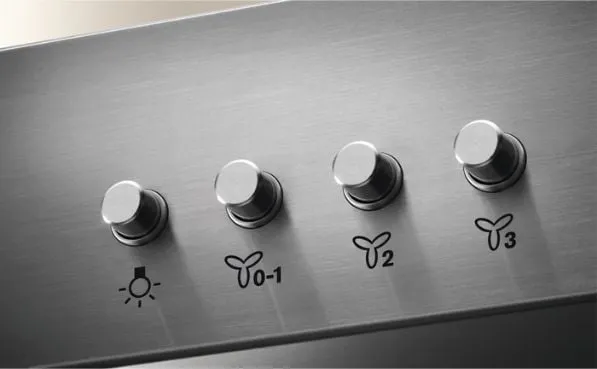Electrolux LFC319X - Hætte - skorsten - bredde: 89.8 cm - dybde: 45 cm - udtrækning og recirkulation (-) - rustfrit stål