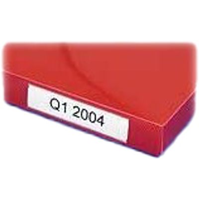 Brother DK-11203 - Ruban d'étiquettes auto-adhésives - 1 rouleau de 300 étiquettes (17 x 87 mm) - fond blanc écriture noire