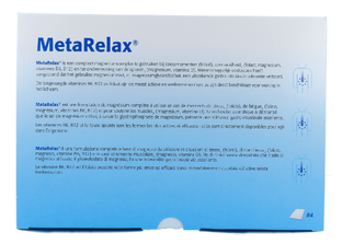 Metagenics MetaRelax Zakjes Limoen Smaak 84ZK