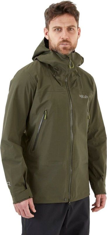 Rab - Kangri GTX - Hardshell Jack - Zwart - GORE-TEX - Ademend