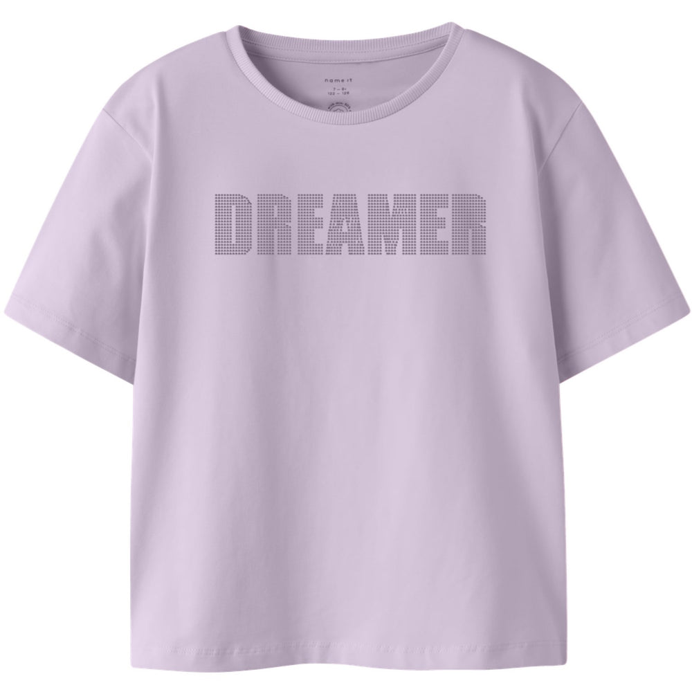 Køb Name It Lavender Fog Nkfdittelia Ss Nreg Top Box