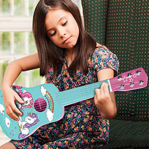 Lexibook - Guitar Til Børn - Enhjørning - 53 CM