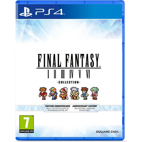 Final Fantasy I-VI Pixel Remaster Collection Anniversary Edition PS4
