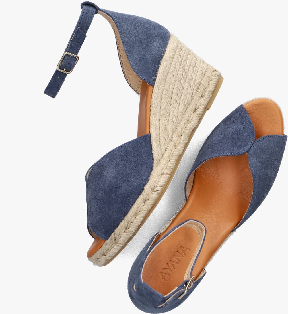 blauwe ayana espadrilles yu6891