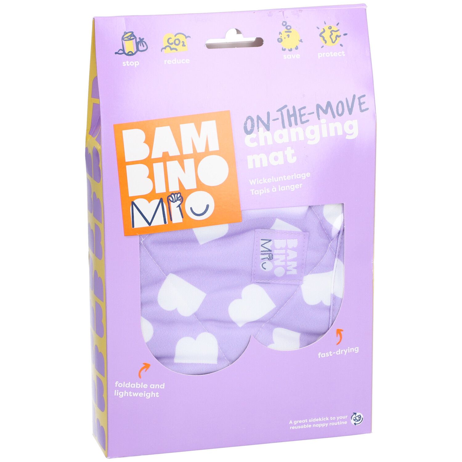Bambino Reise-Wickelunterlage Motiv - Vertrauen