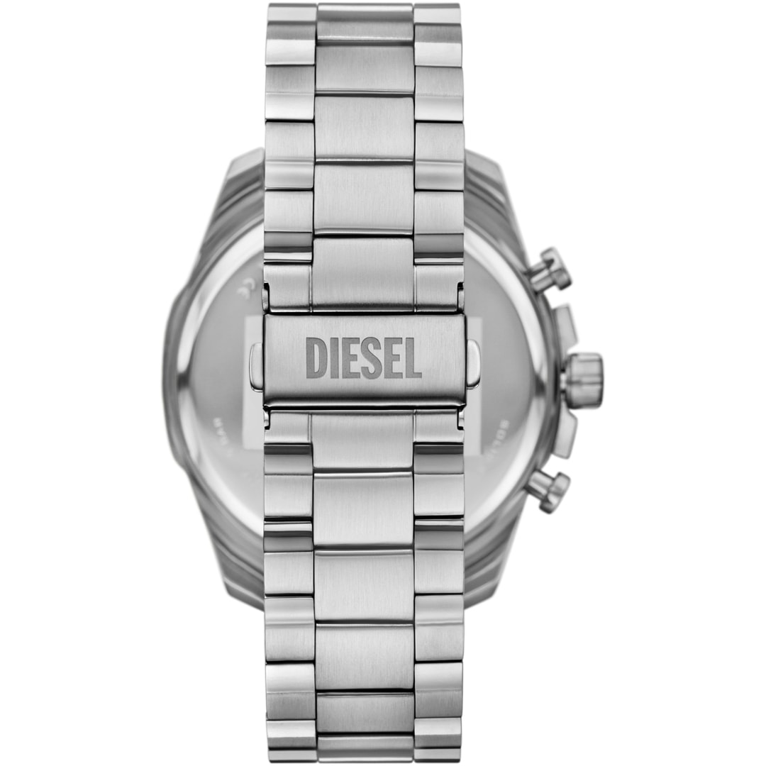 Diesel Mega Chief Slim Chronograph 48mm Silbrig