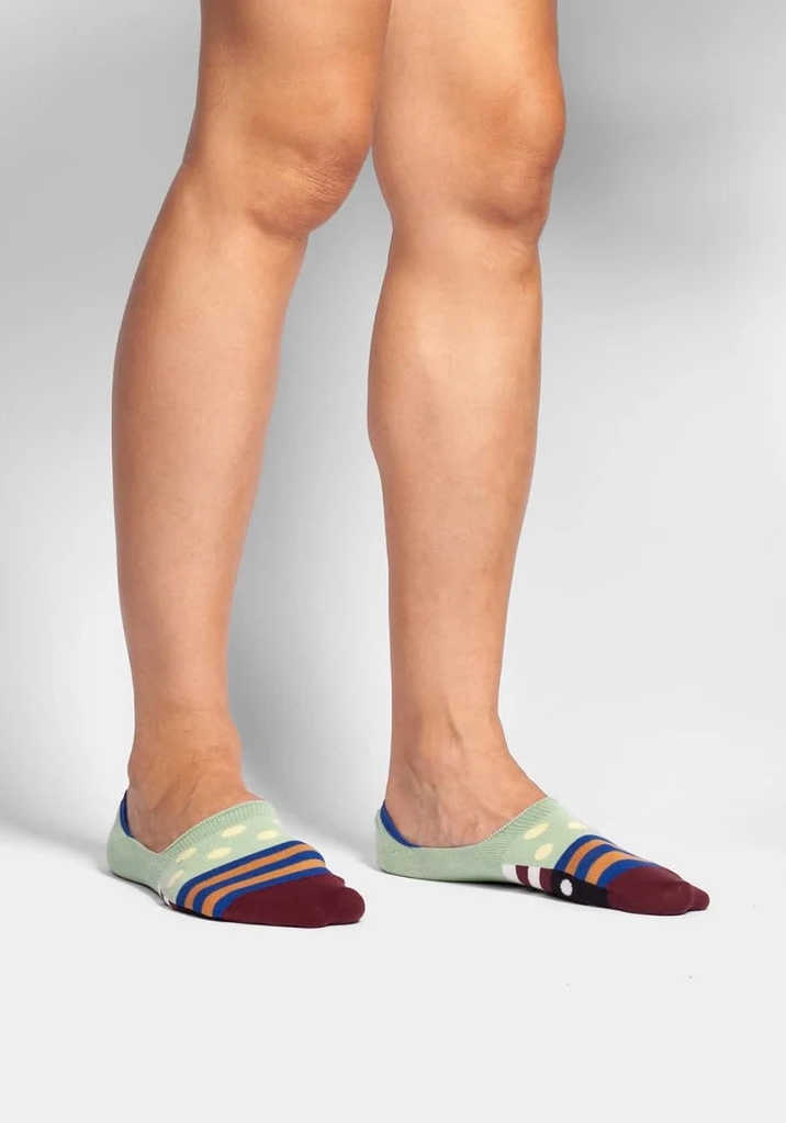 DillySocks Invisible Sneakersocken Hidden All Them Patterns