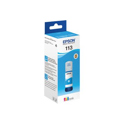 Epson EcoTank 113 - cyan - réservoir d'encre original