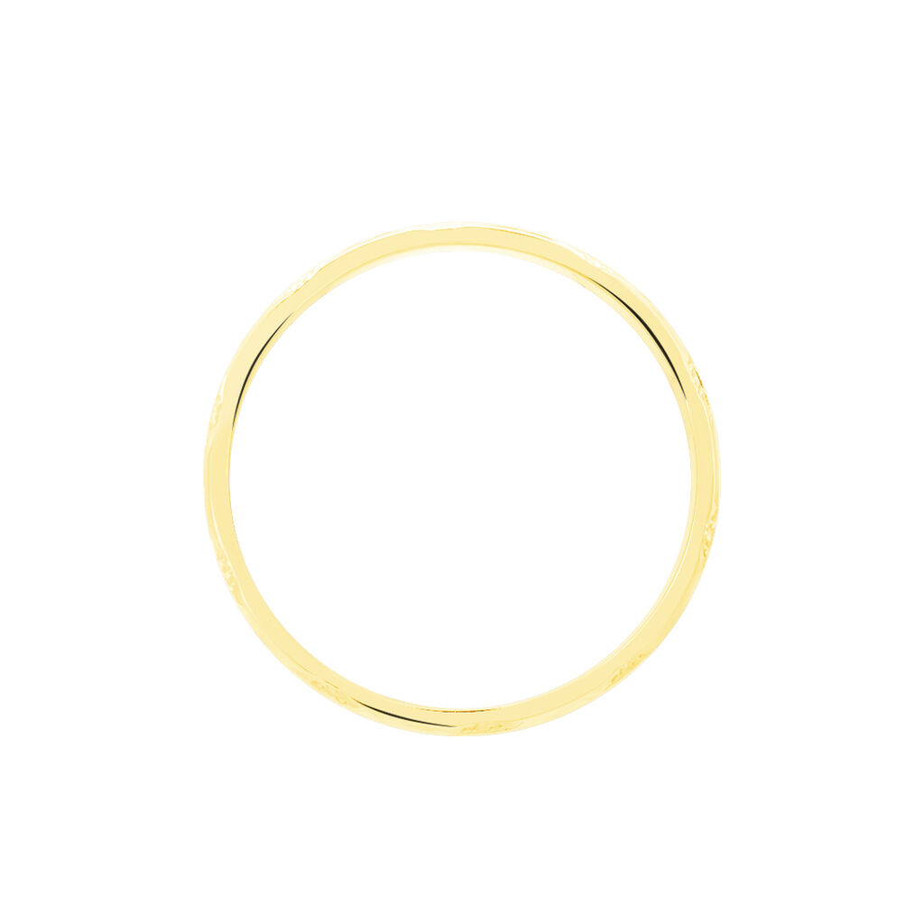 Alliance Clotilde Demi Jonc Classique Or Bicolore