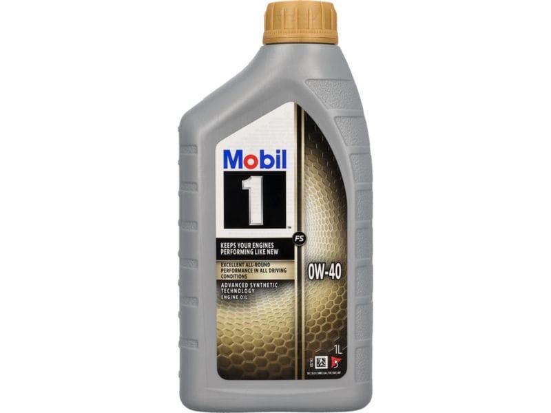 Mobil Motorenöl FS 0W-40, 1 l Motorenöl für Otto- und Dieselmotoren