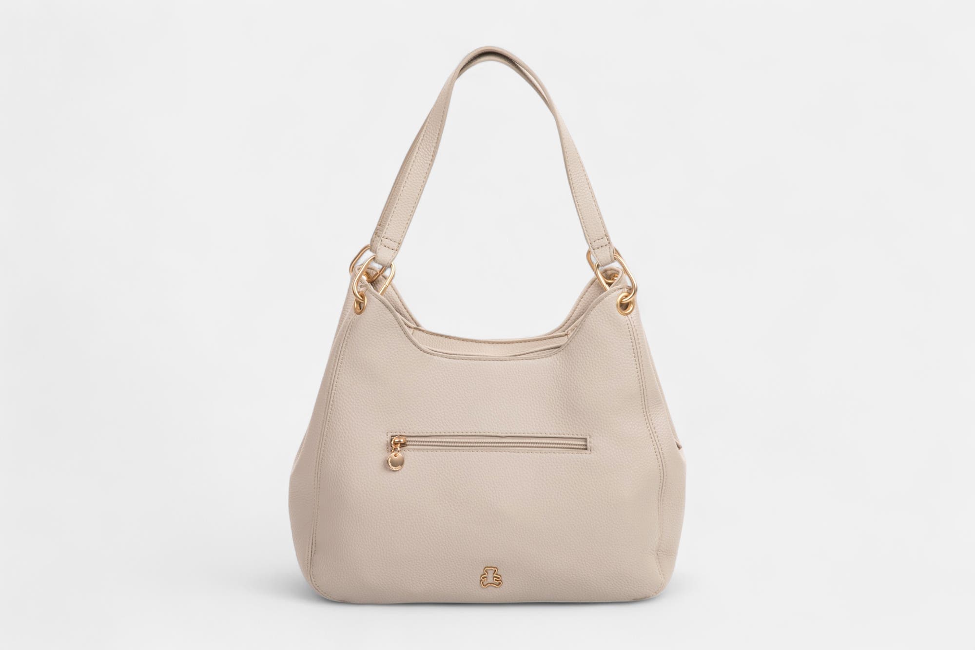Sac de shopping beige