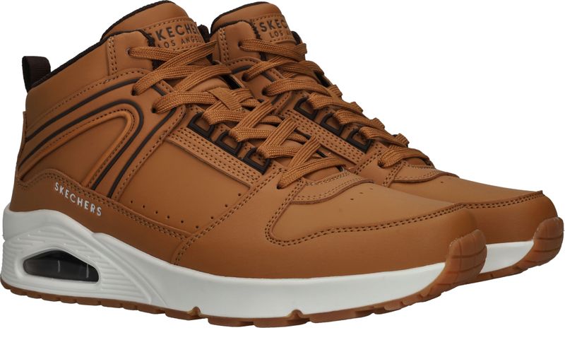 Skechers Uno 2 Keep Close Sneakers Cognac Heren