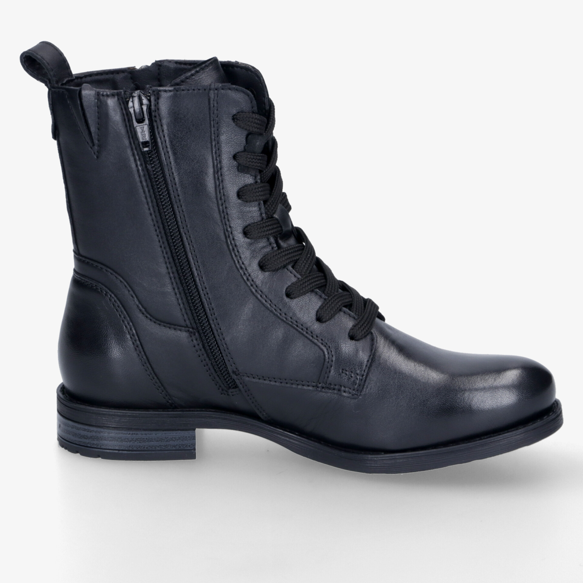 BLUE COX Damen Schnürstiefeletten schwarz