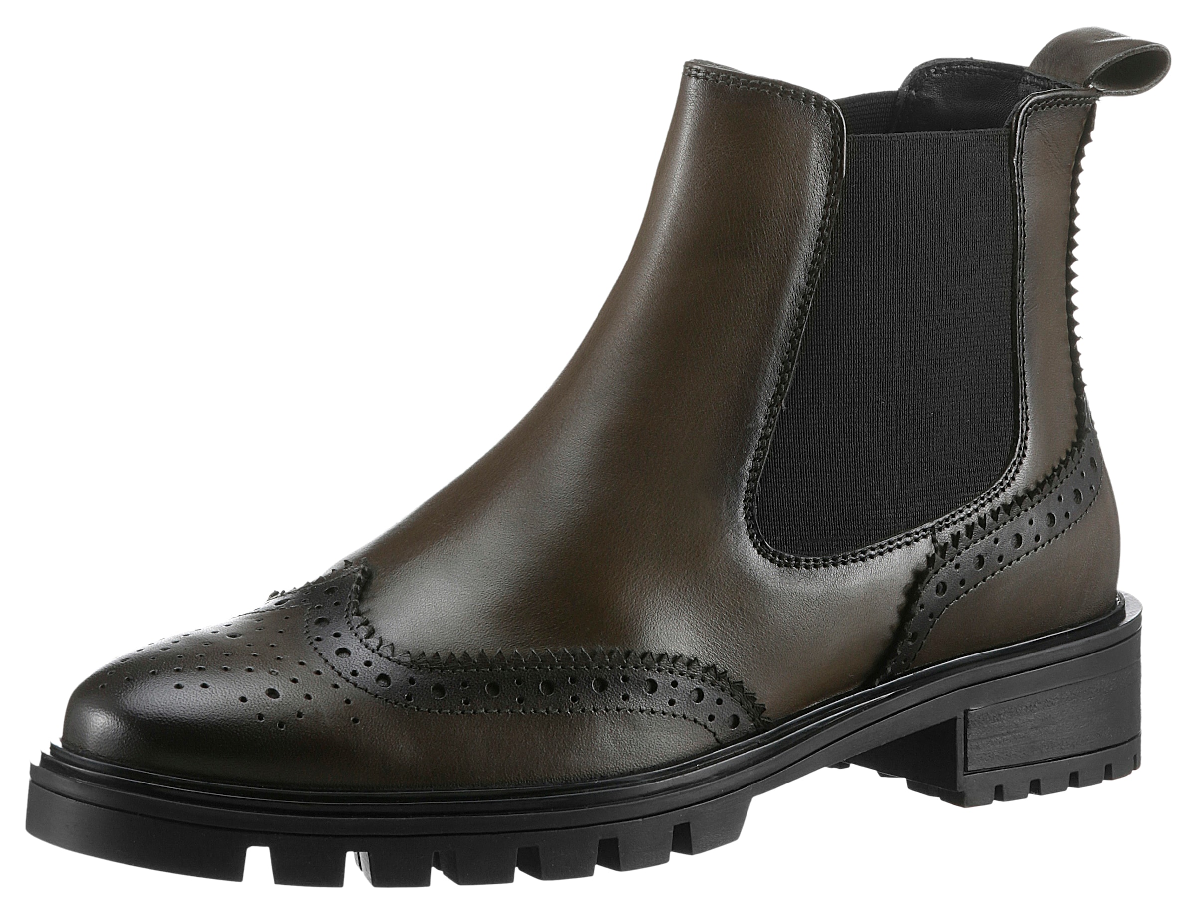 Ara Chelseaboots »TULSA«  , Stiefelette, Schlupfboots mit Lyralochung, G-Weite (weit)
