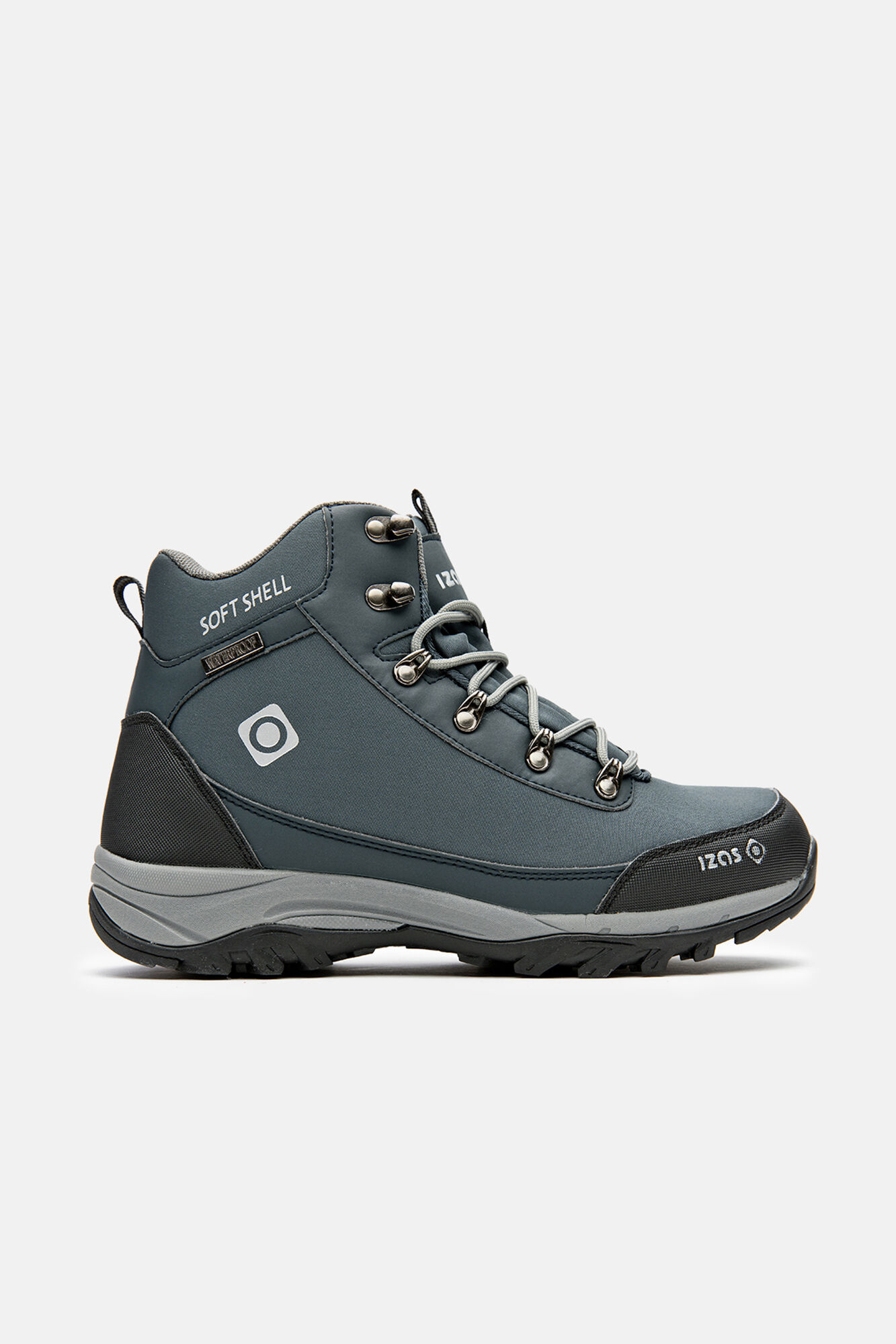 Botas de caminhada de cano médio - Cinza