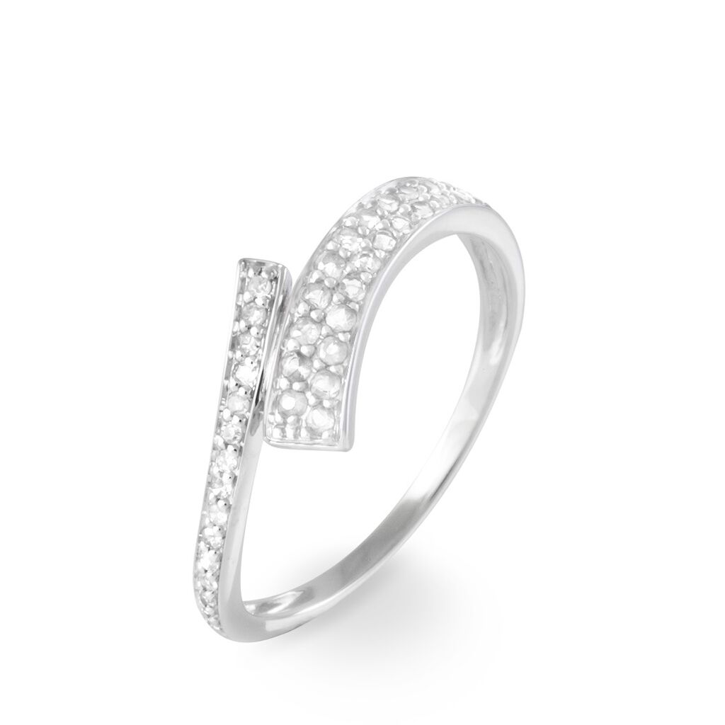 Bague Amelie Or Blanc Diamant