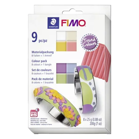 STAEDTLER® FIMO® soft 8023 C Ofenhärtende Modelliermasse Set Trend Colours