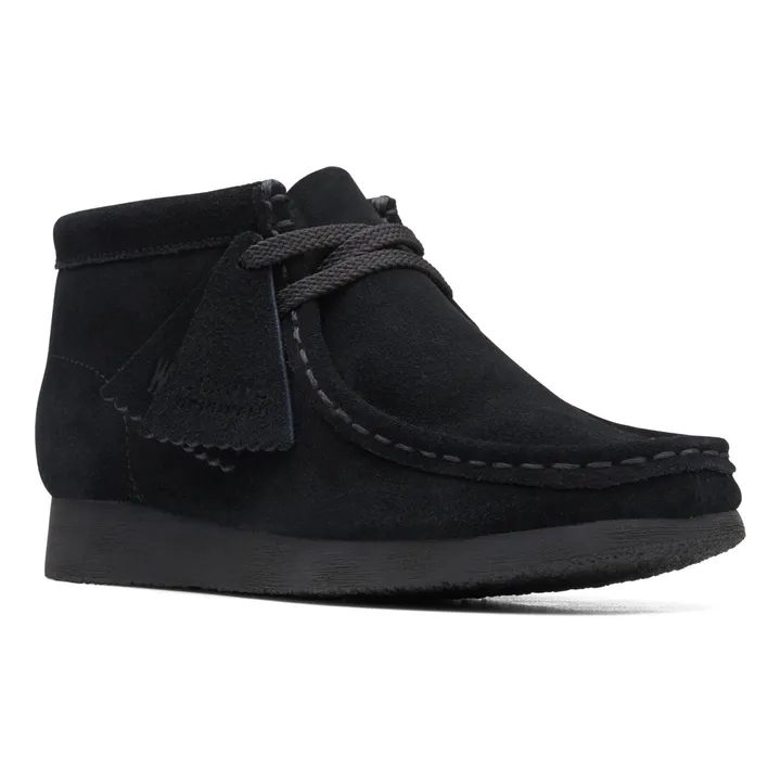 Clarks Bottines Lacets Wallabee Boot | Noir