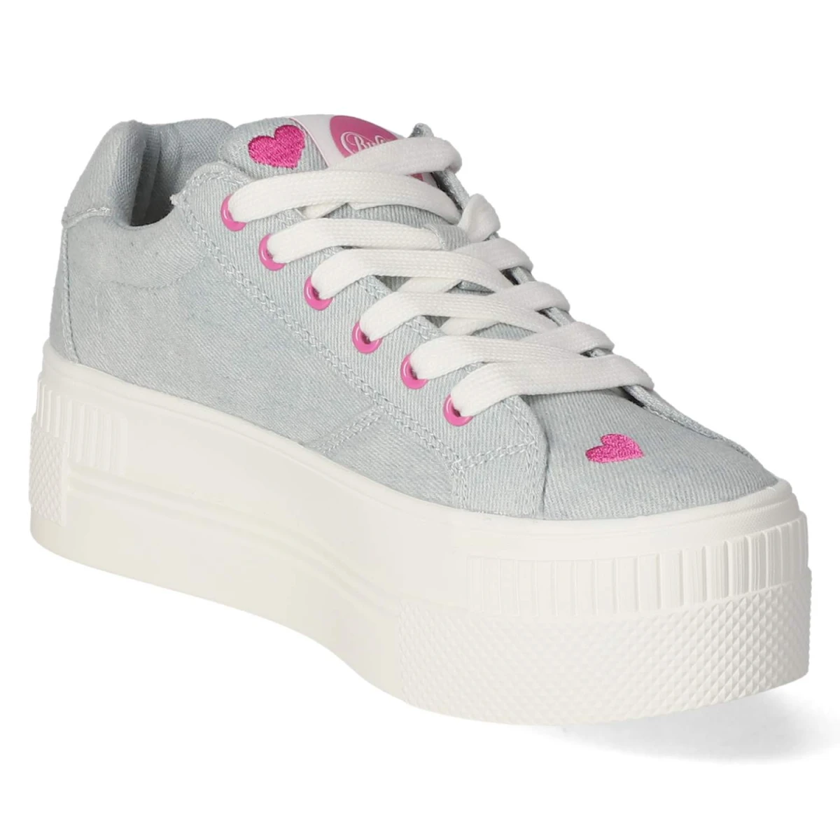 BuffaloLow Sneaker PAIRED HEART - blue/pink