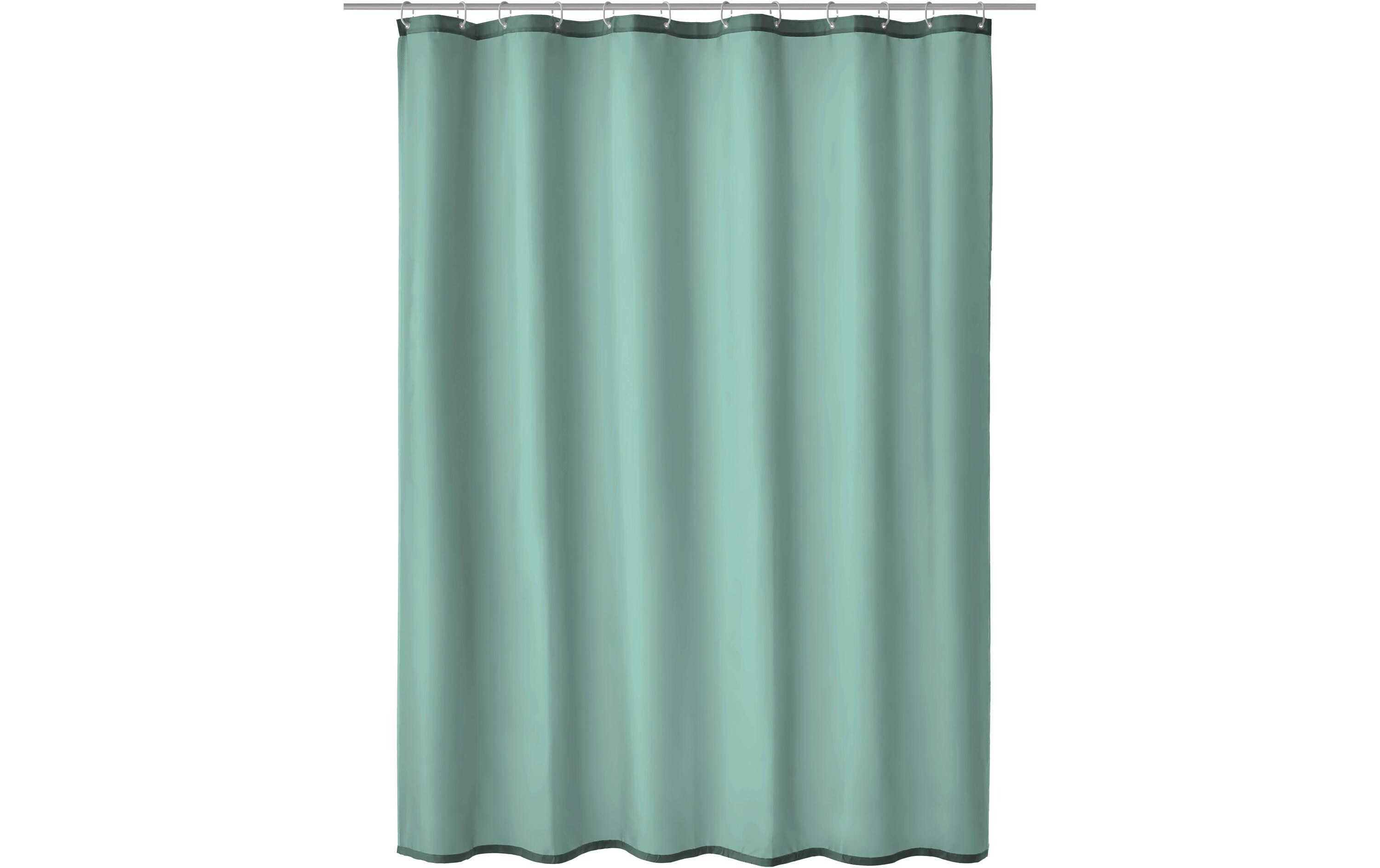 Duschvorhang Rica 180 x 200 cm, GrünBadvorhang