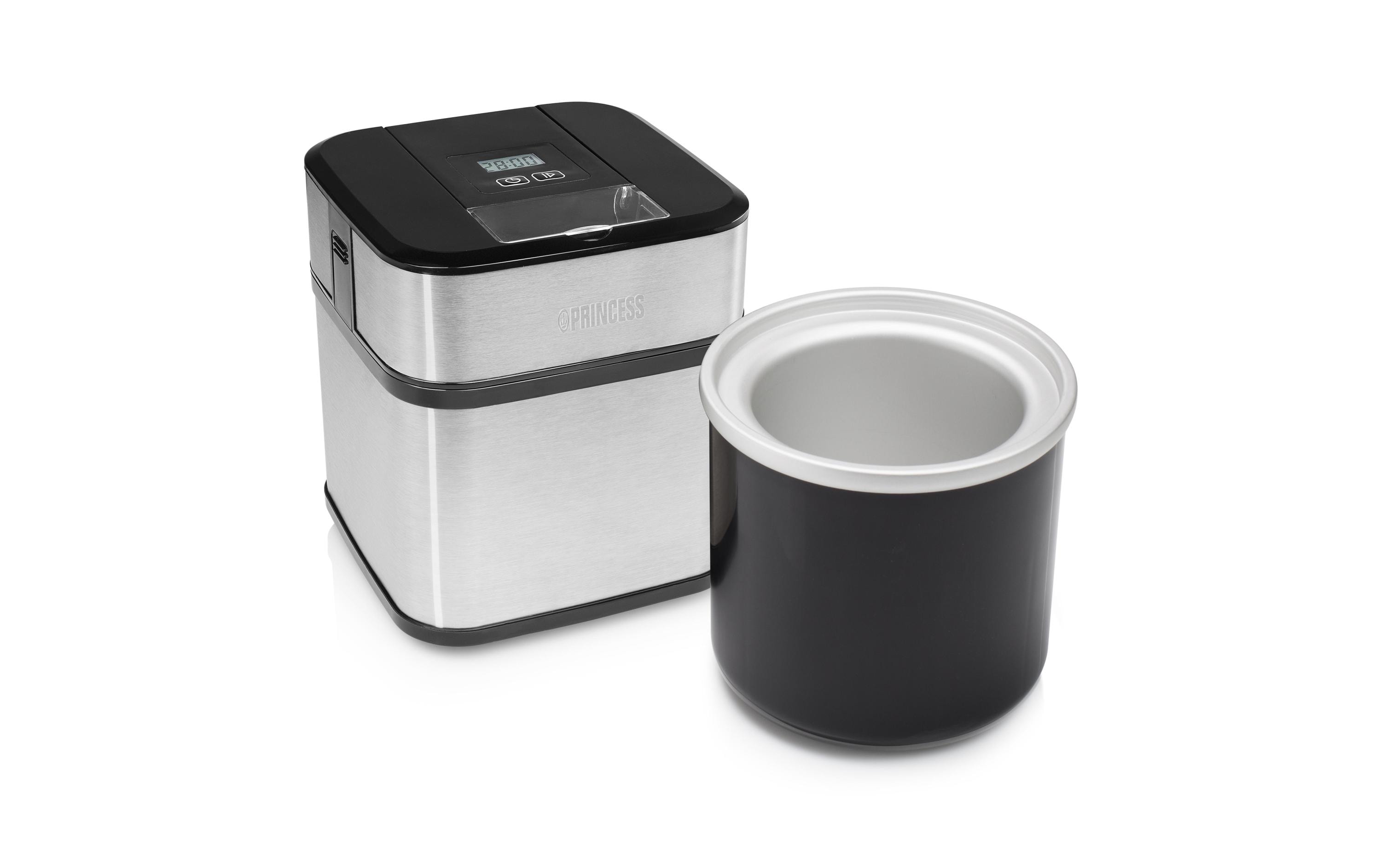 Glacemaschine Silber 1.5 lEiscrememaschine für Glace, Sorbet