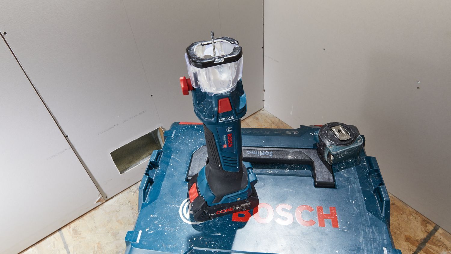 Bosch Professional GCU 18V-30 Accu Gipsfrees 18V Basic Body in L-Boxx - 06019K8002