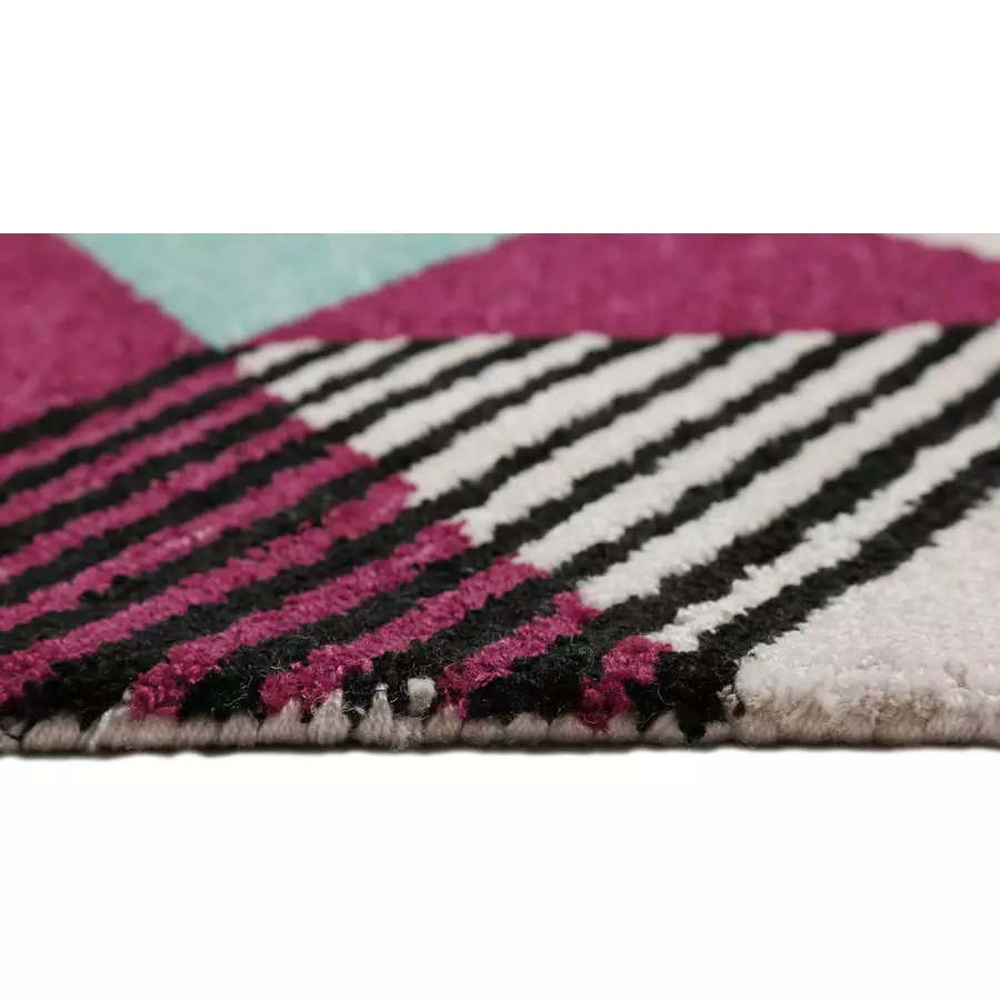 Esprit Kurzflorteppich Uptown bunt
