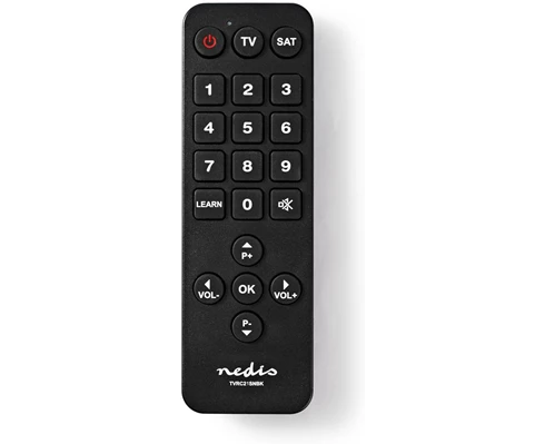 Nedis Universal Remote Control Large Buttons Preprogrammed