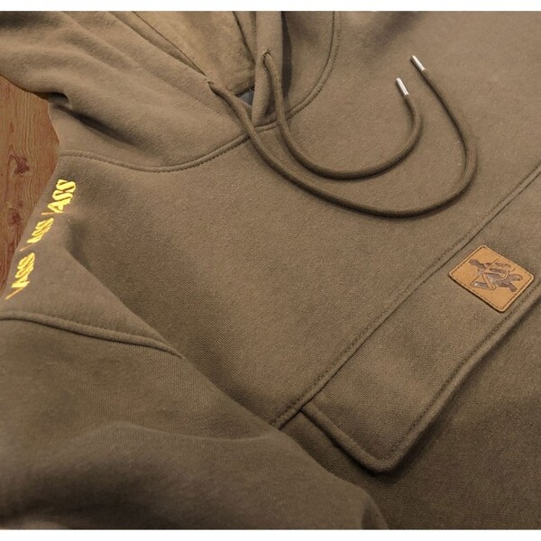 Pull Vass Culture Hoody Khaki Green