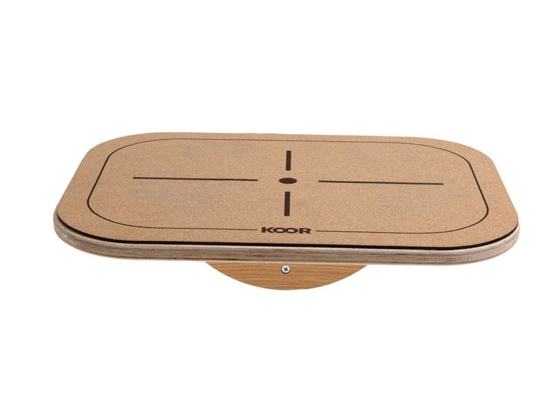 KOOR Balance Board Kork Board für Gleichgewichts- und Koordinationstraining