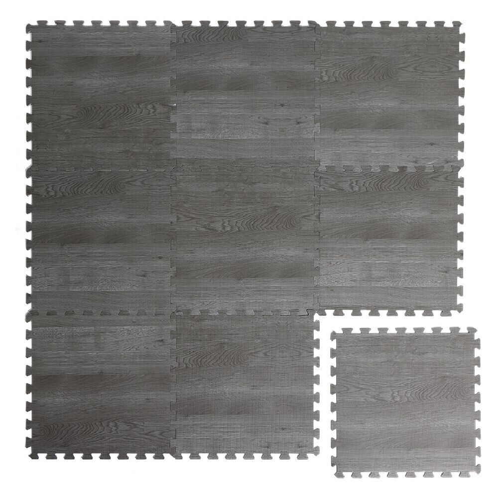 Dalle en mousse imprimé parquet 50x50cm
