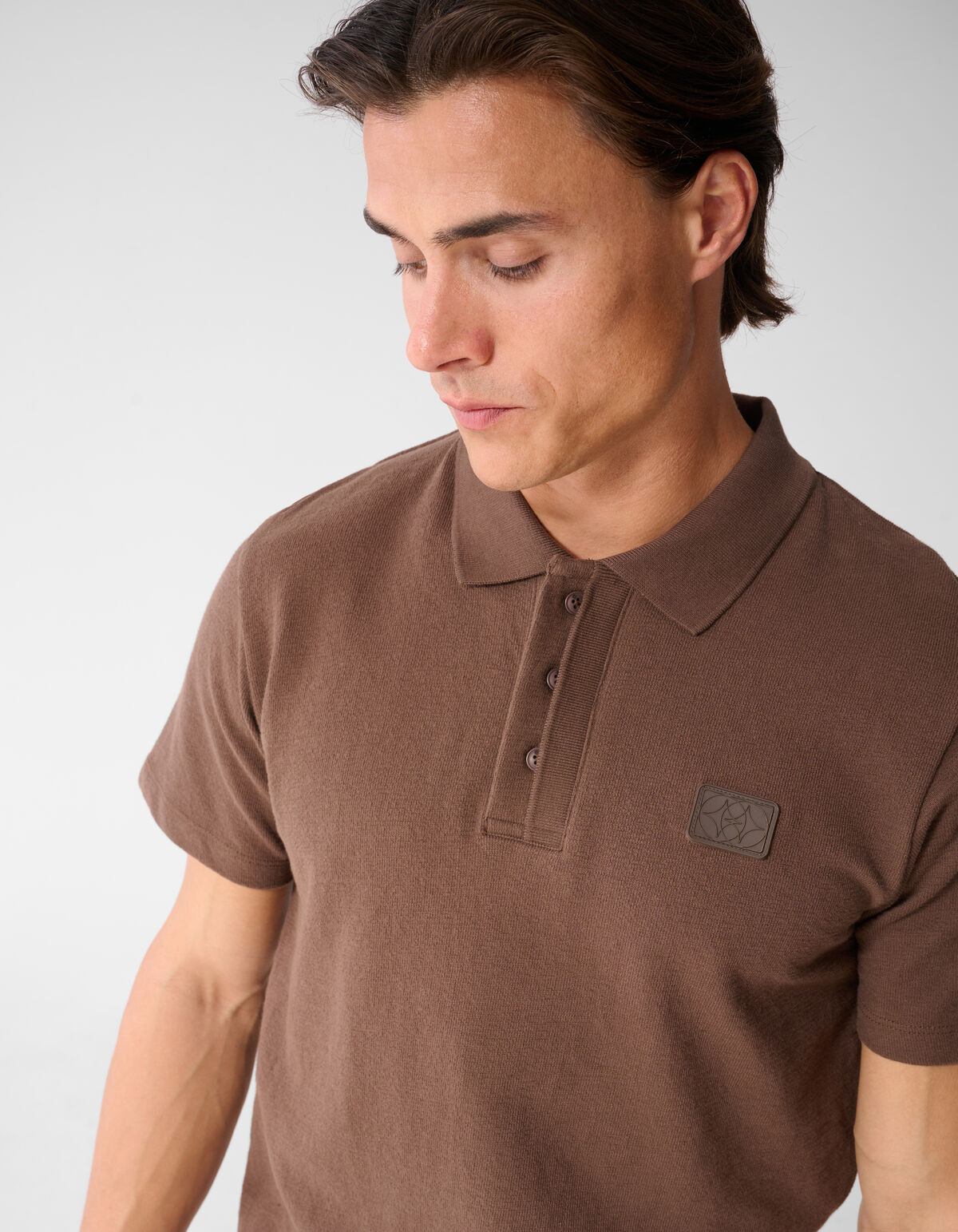 Spark Polo Donkerbruin