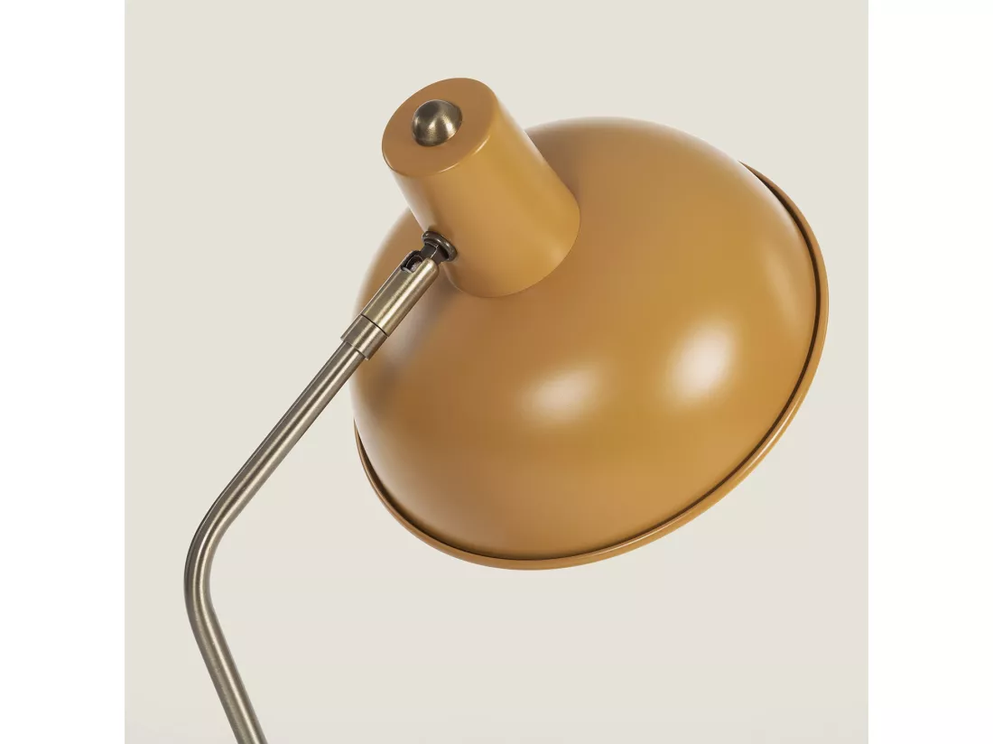Lampe de Bureau Flex Métal Sahani Moutarde