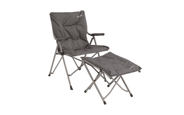 Outwell Alder Lake Campingstuhl grau