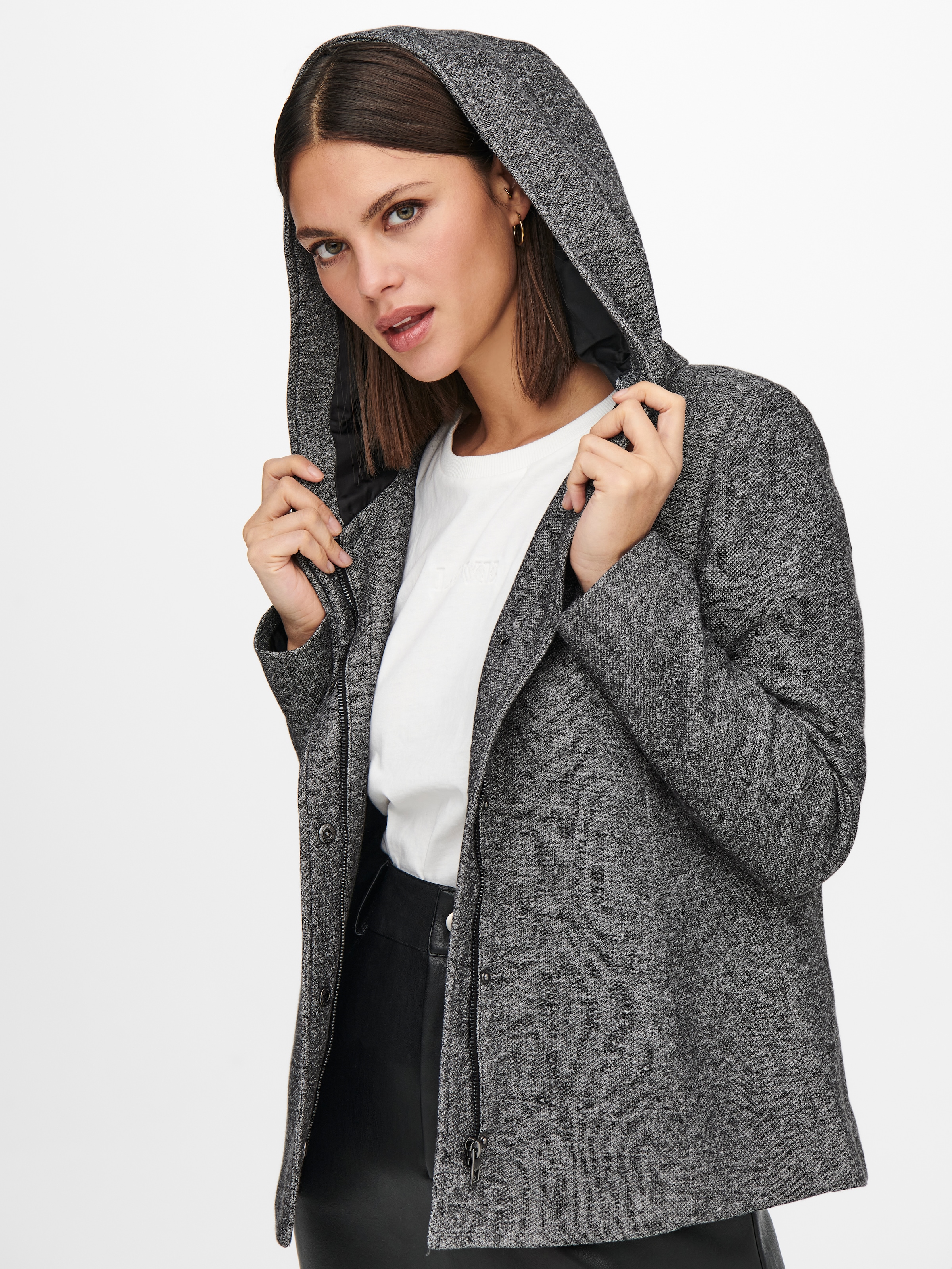 ONLY Kurzjacke »ONLSEDONA LIGHT SHORT JACKET« mit Kapuze